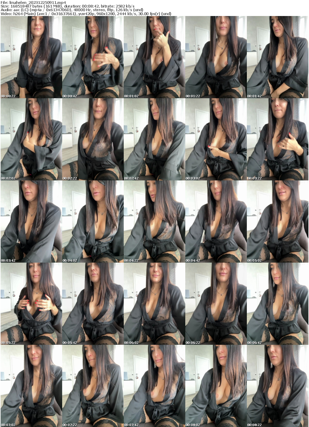 Preview thumb from linahelen on 2023-12-25 @ bongacams