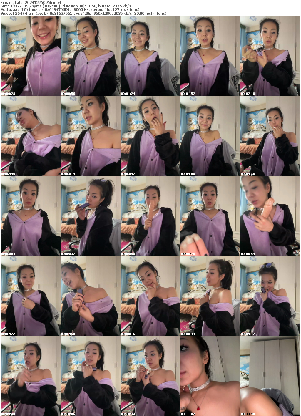 Preview thumb from maliata on 2023-12-25 @ bongacams