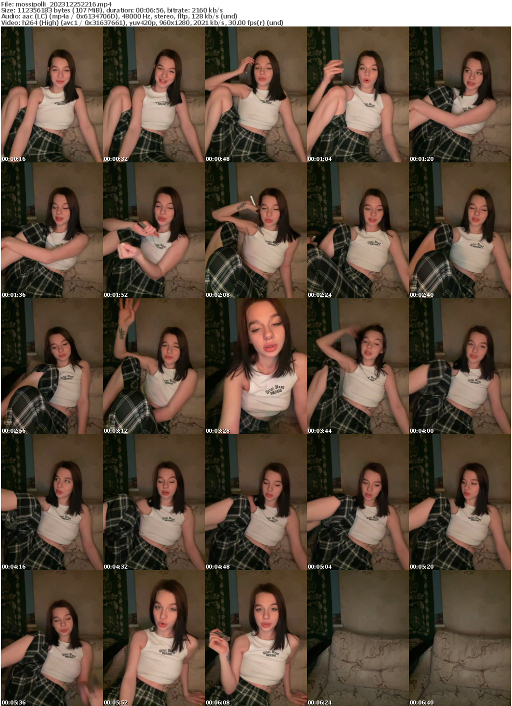 Preview thumb from mossipolli on 2023-12-25 @ bongacams