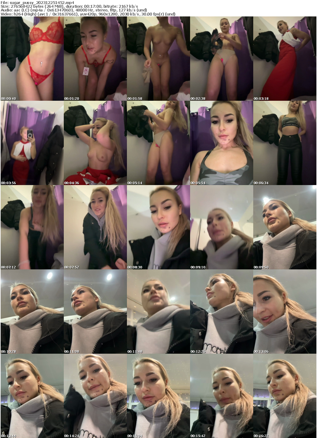 Preview thumb from sugar_pussy on 2023-12-25 @ bongacams