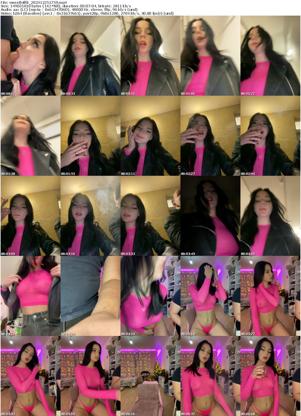 Preview thumb from sweetlolllli on 2023-12-25 @ bongacams