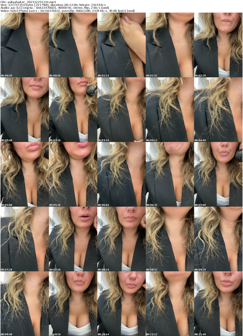 Preview thumb from yuliyalasker on 2023-12-25 @ bongacams