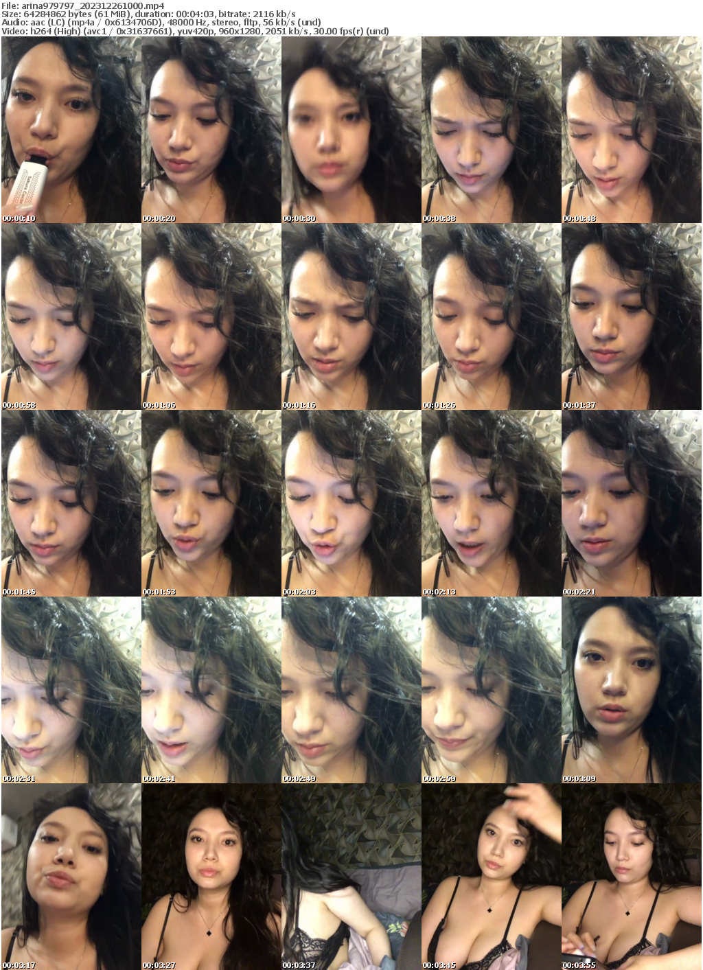 Preview thumb from arina979797 on 2023-12-26 @ bongacams