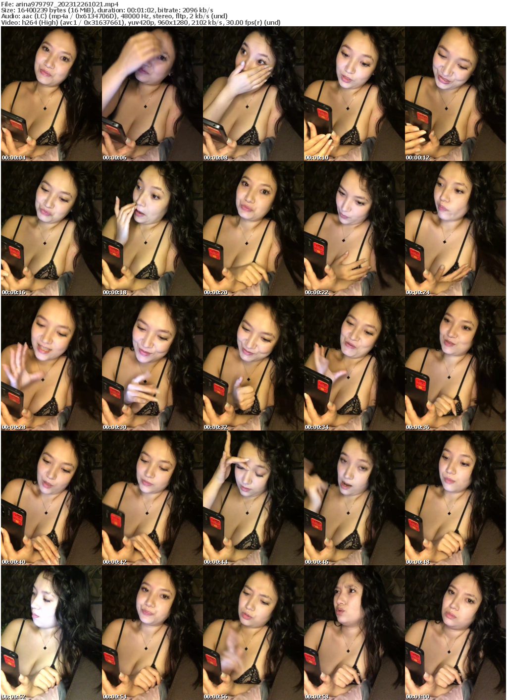 Preview thumb from arina979797 on 2023-12-26 @ bongacams