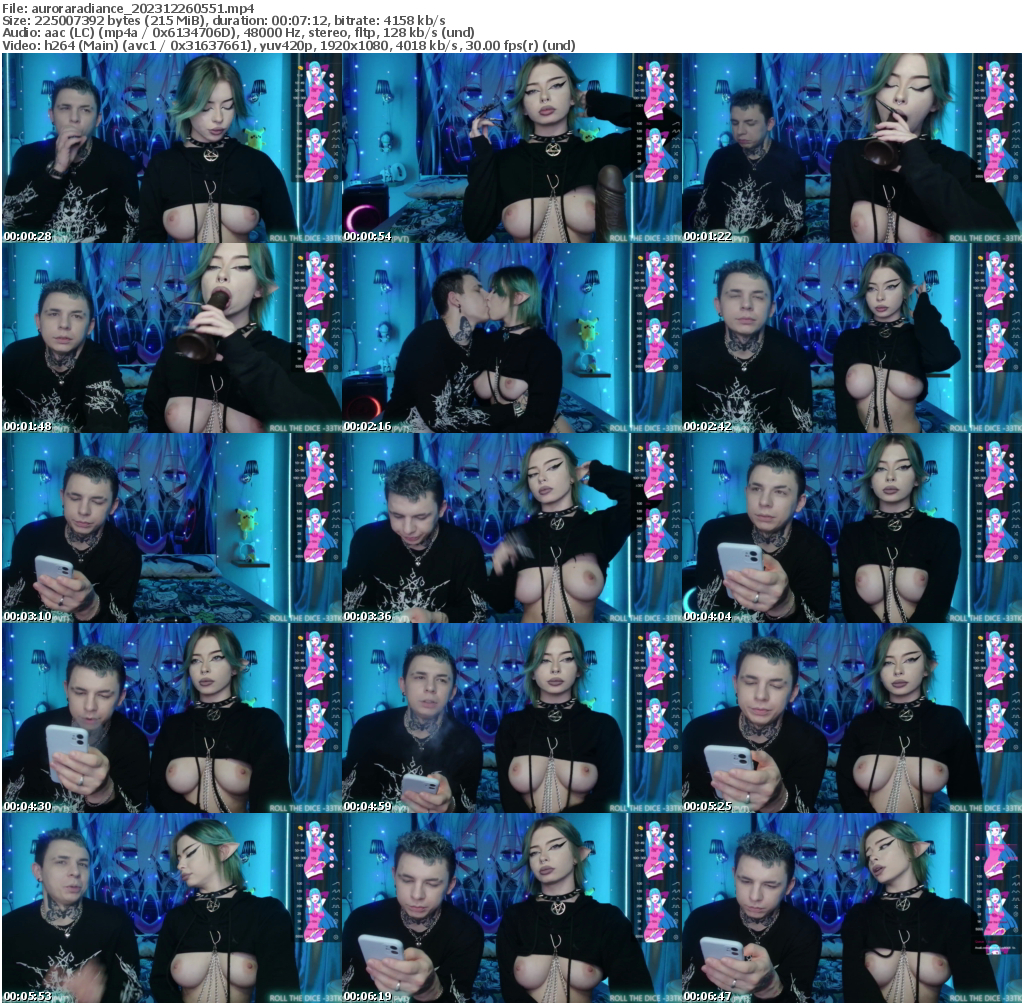 Preview thumb from auroraradiance on 2023-12-26 @ bongacams