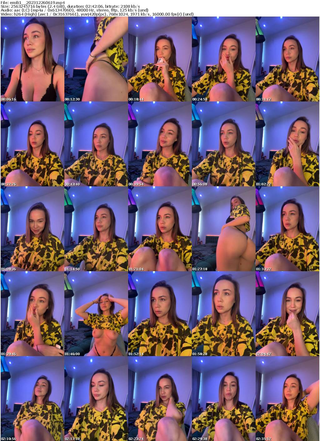 Preview thumb from emili1_ on 2023-12-26 @ bongacams