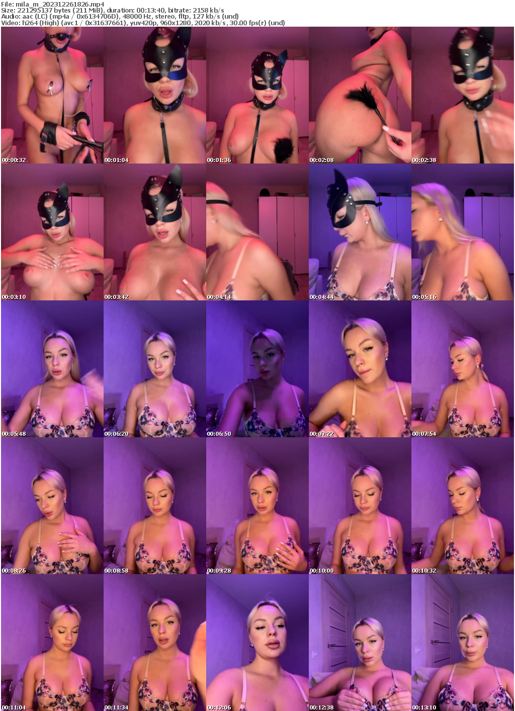 Preview thumb from mila_m on 2023-12-26 @ bongacams