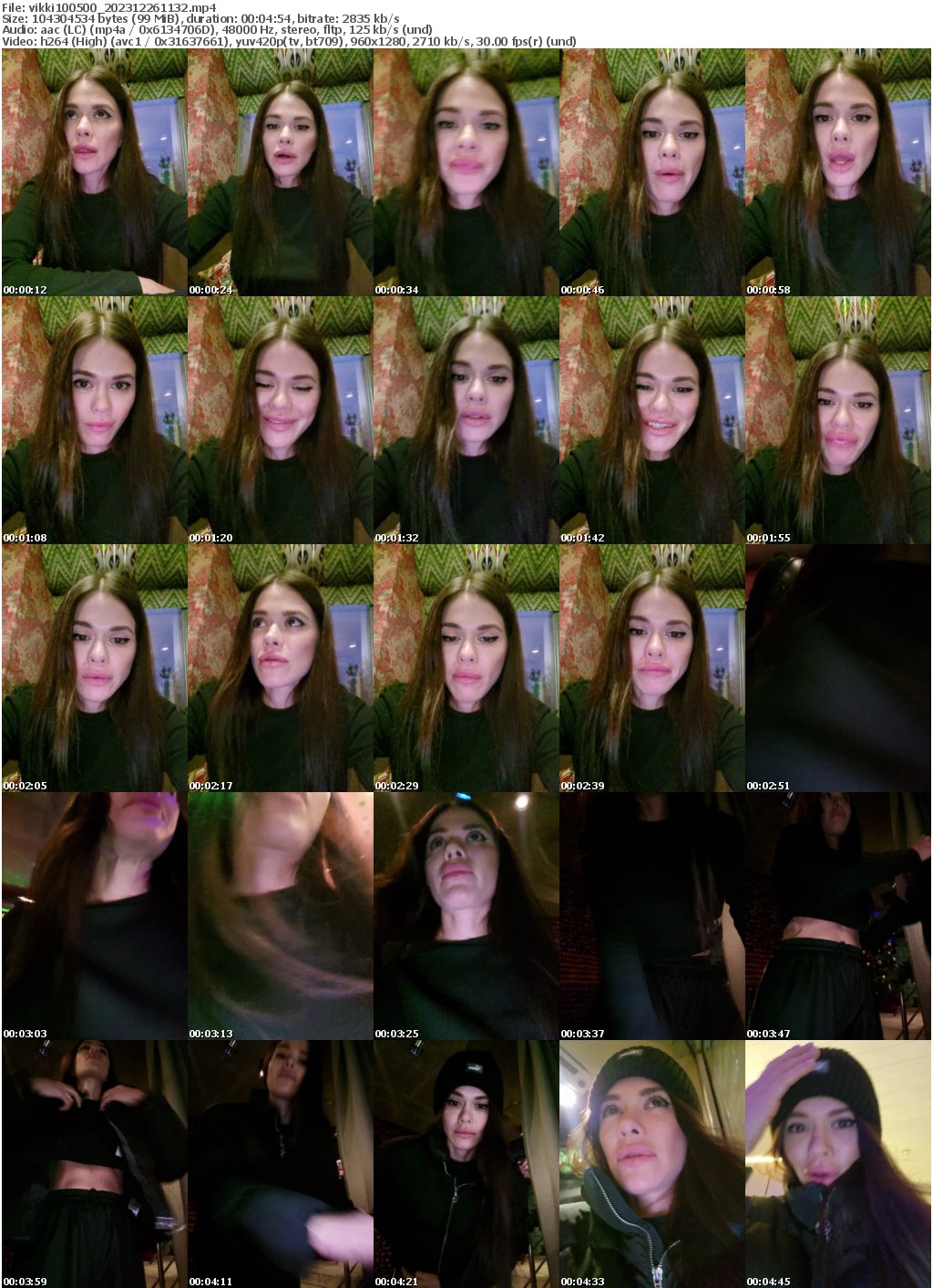 Preview thumb from vikki100500 on 2023-12-26 @ bongacams