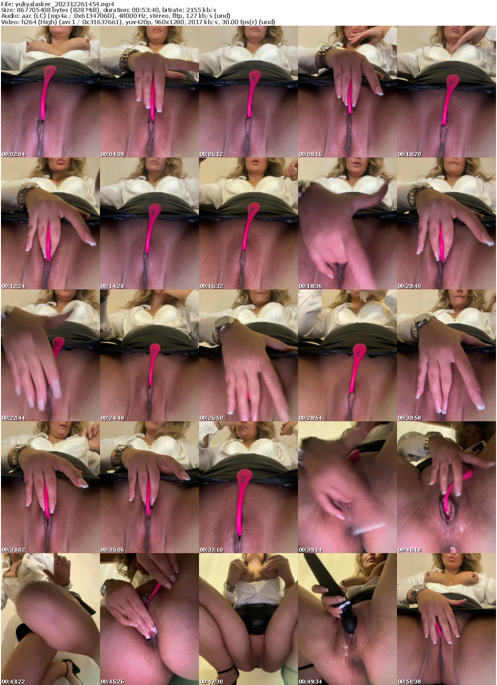 Preview thumb from yuliyalasker on 2023-12-26 @ bongacams