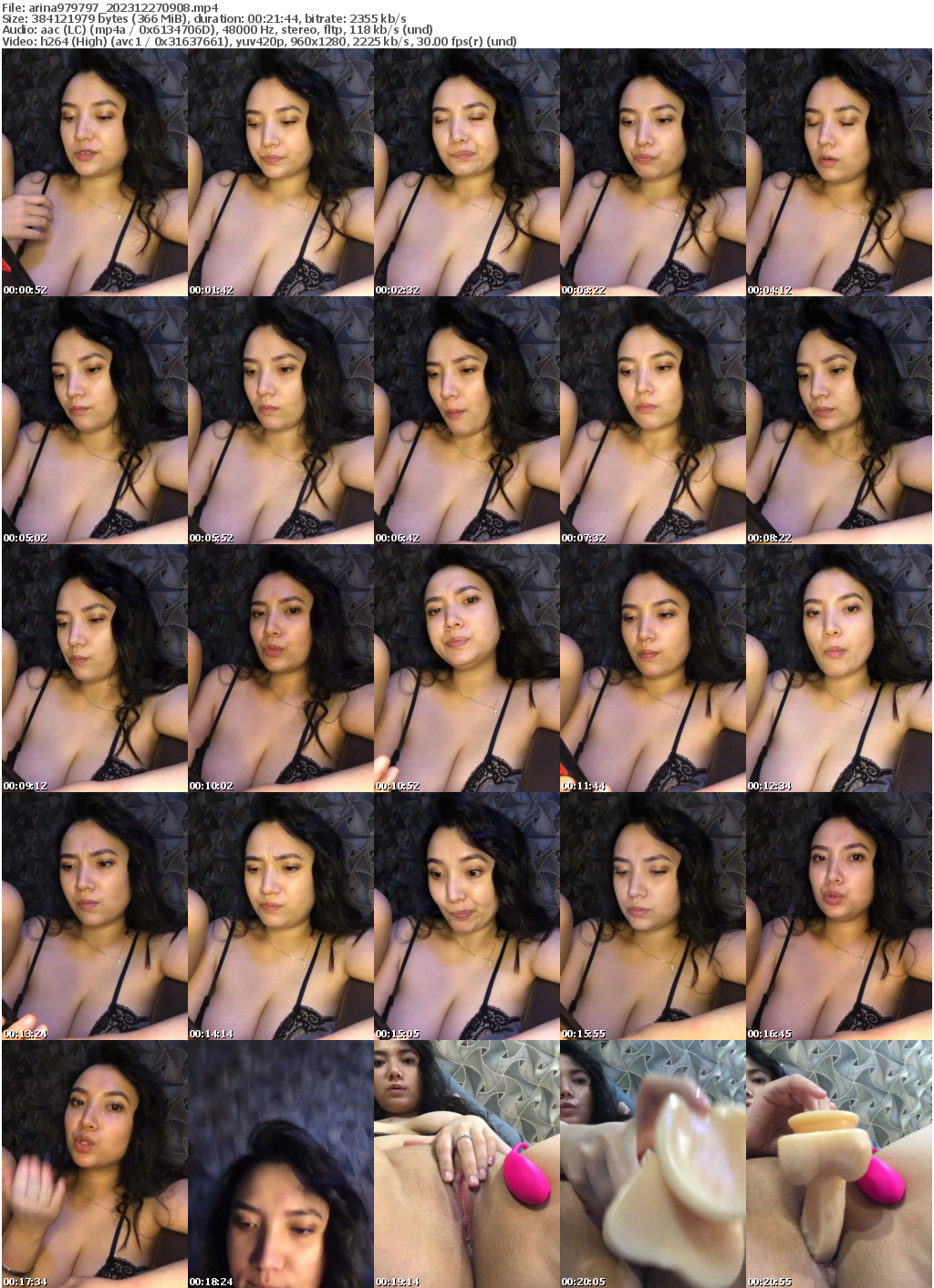 Preview thumb from arina979797 on 2023-12-27 @ bongacams