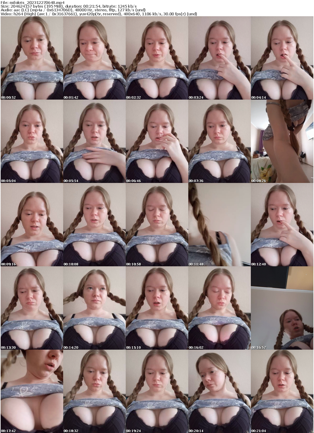 Preview thumb from milokris on 2023-12-27 @ bongacams