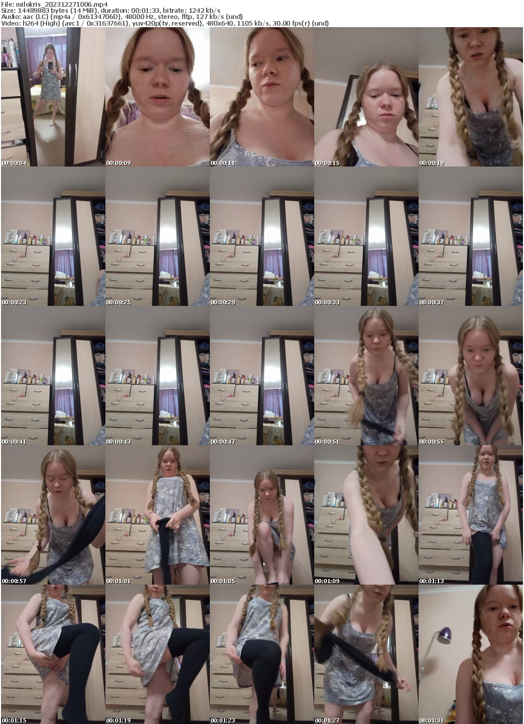 Preview thumb from milokris on 2023-12-27 @ bongacams