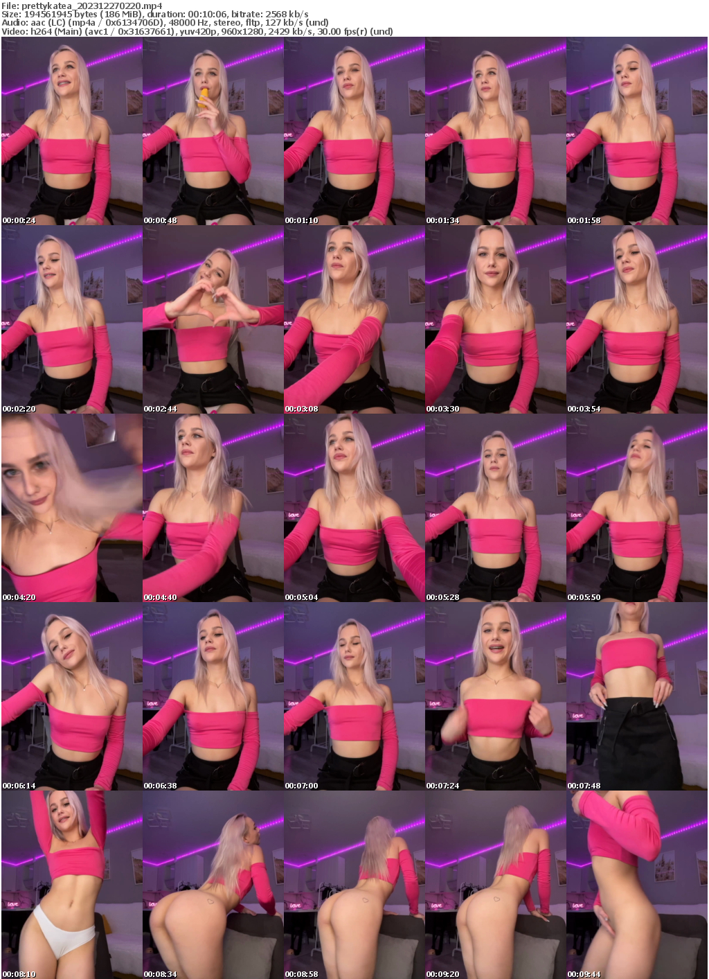 Preview thumb from prettykatea on 2023-12-27 @ bongacams