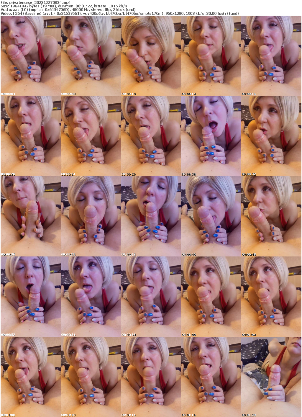 Preview thumb from privatenurse on 2023-12-27 @ bongacams