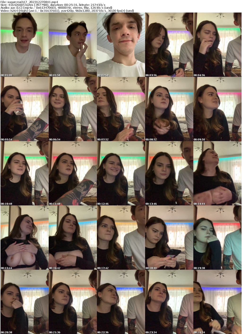 Preview thumb from sugarcrush17 on 2023-12-27 @ bongacams