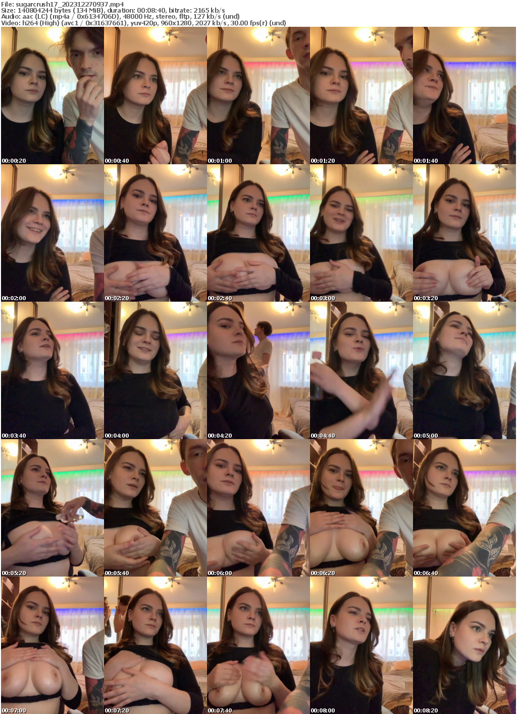 Preview thumb from sugarcrush17 on 2023-12-27 @ bongacams