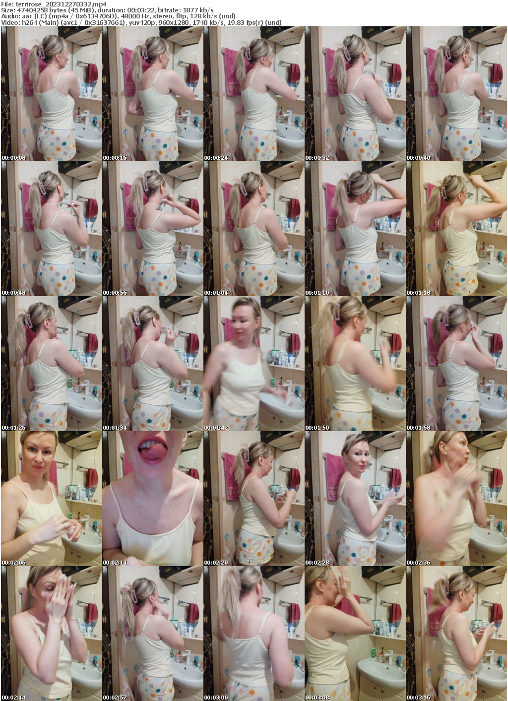 Preview thumb from terrirose on 2023-12-27 @ bongacams