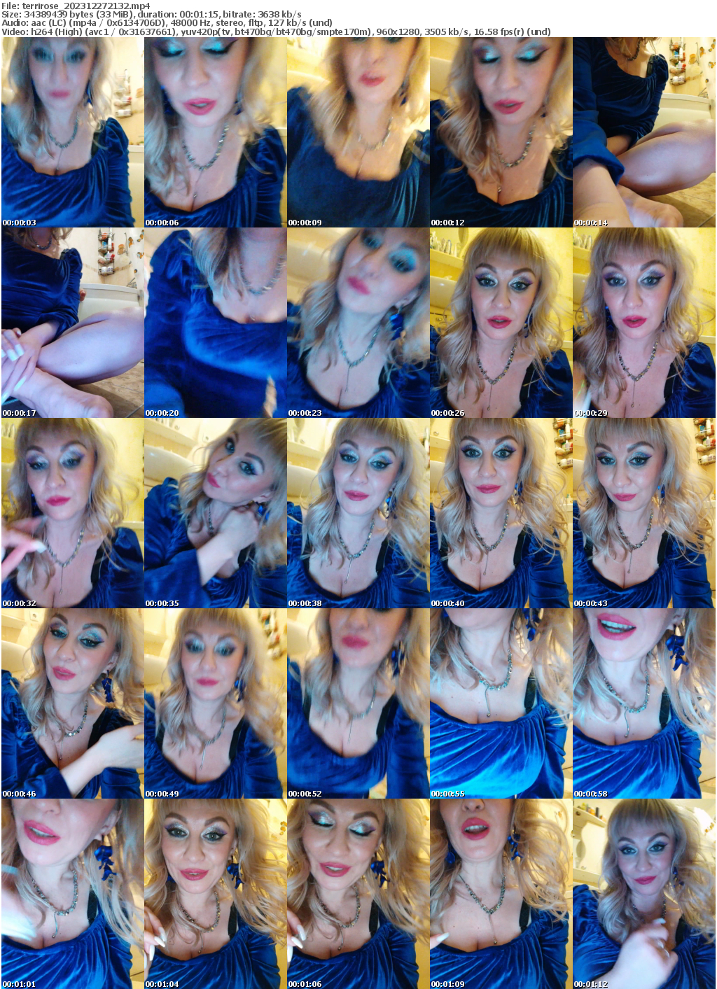 Preview thumb from terrirose on 2023-12-27 @ bongacams