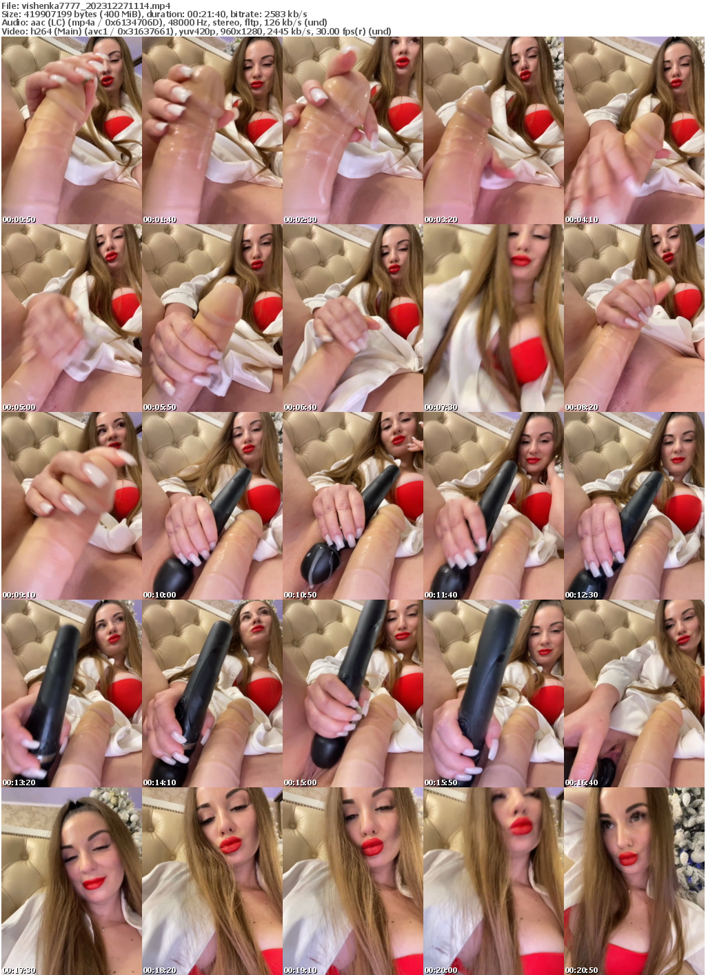 Preview thumb from vishenka7777 on 2023-12-27 @ bongacams