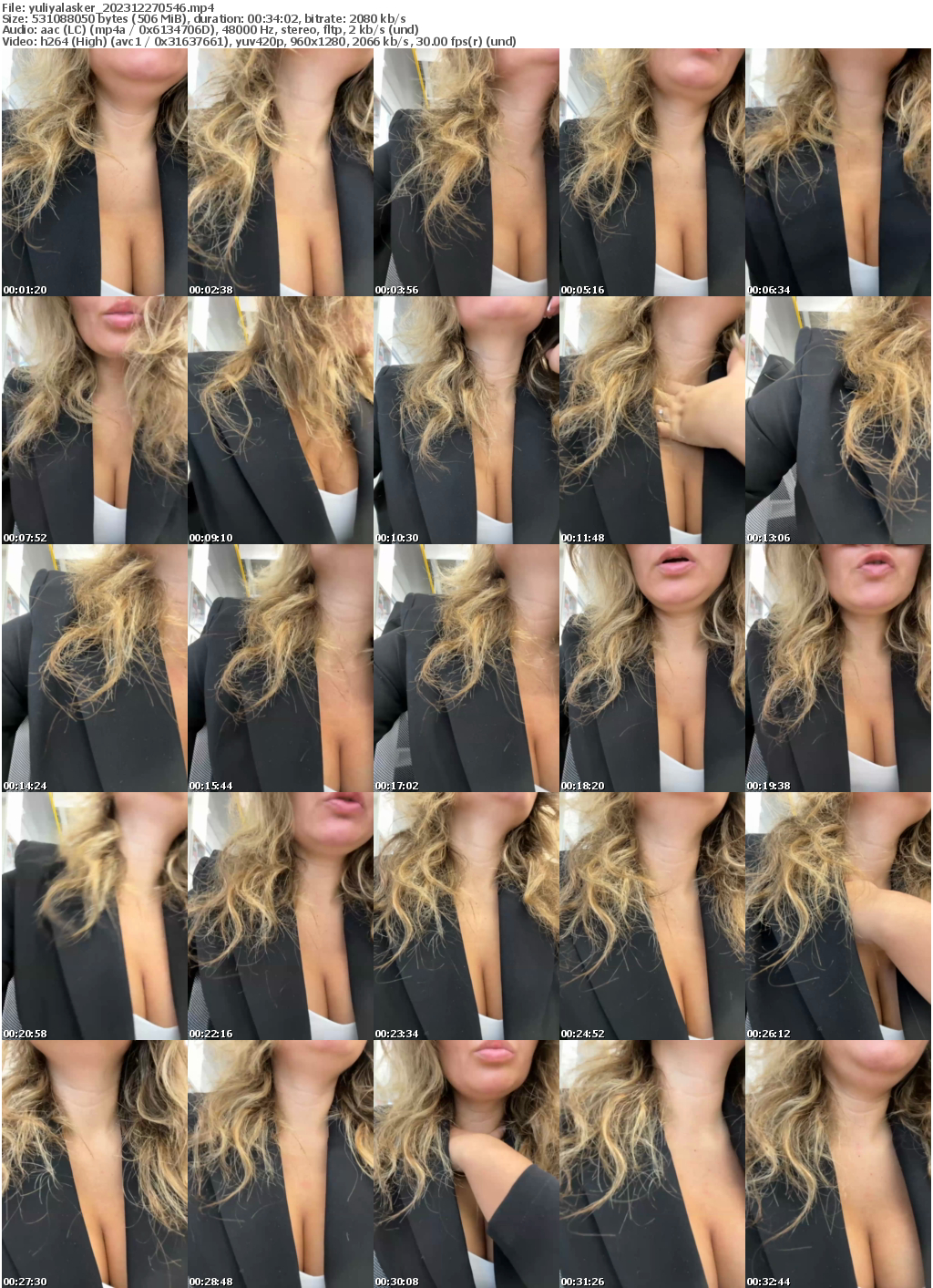 Preview thumb from yuliyalasker on 2023-12-27 @ bongacams