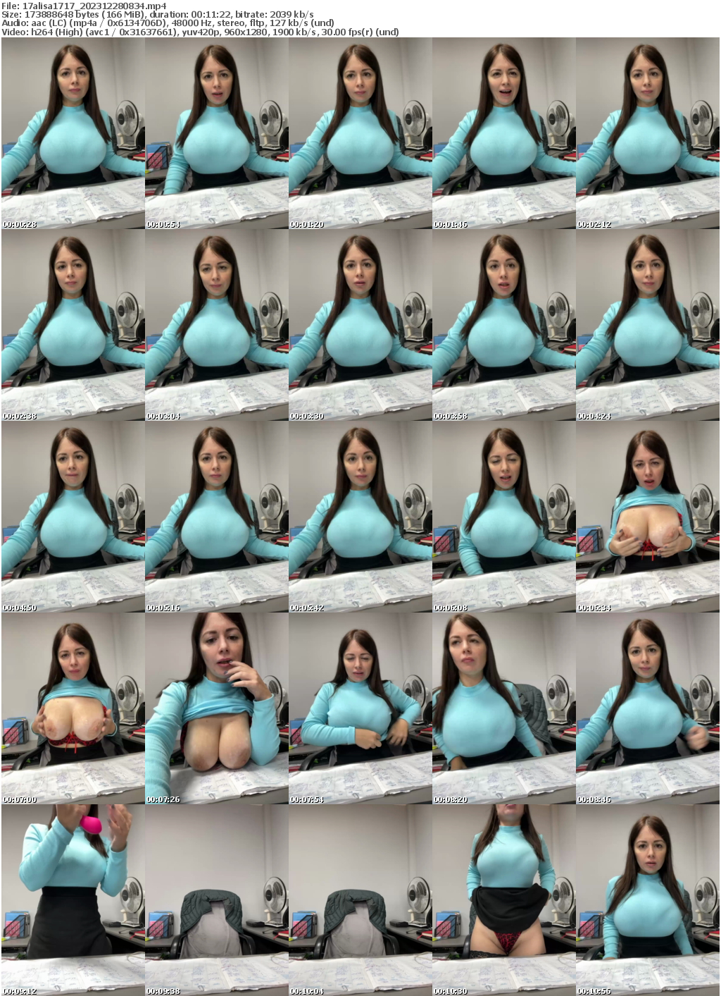 Preview thumb from 17alisa1717 on 2023-12-28 @ bongacams