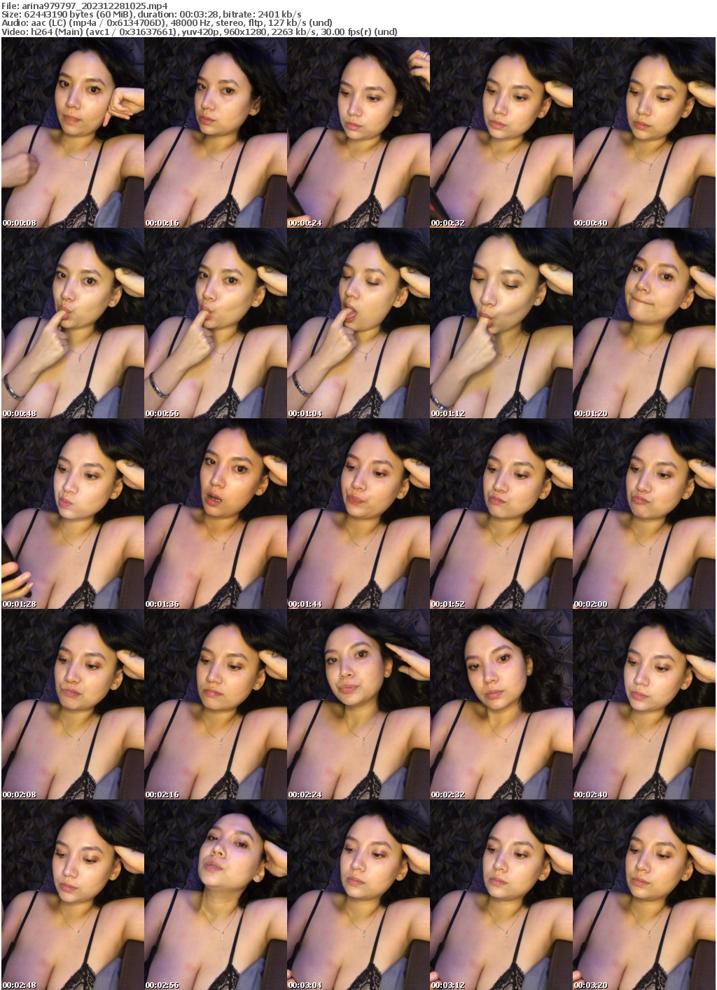 Preview thumb from arina979797 on 2023-12-28 @ bongacams