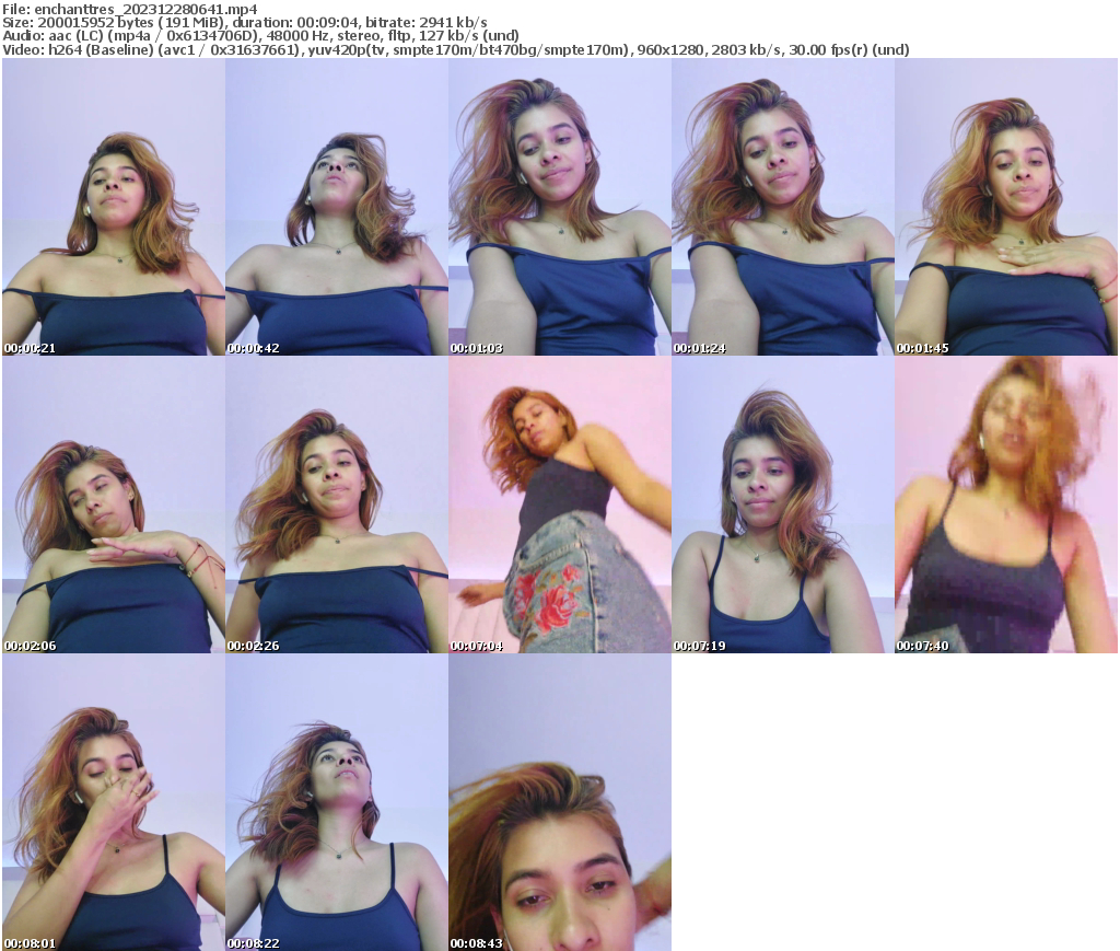 Preview thumb from enchanttres on 2023-12-28 @ bongacams