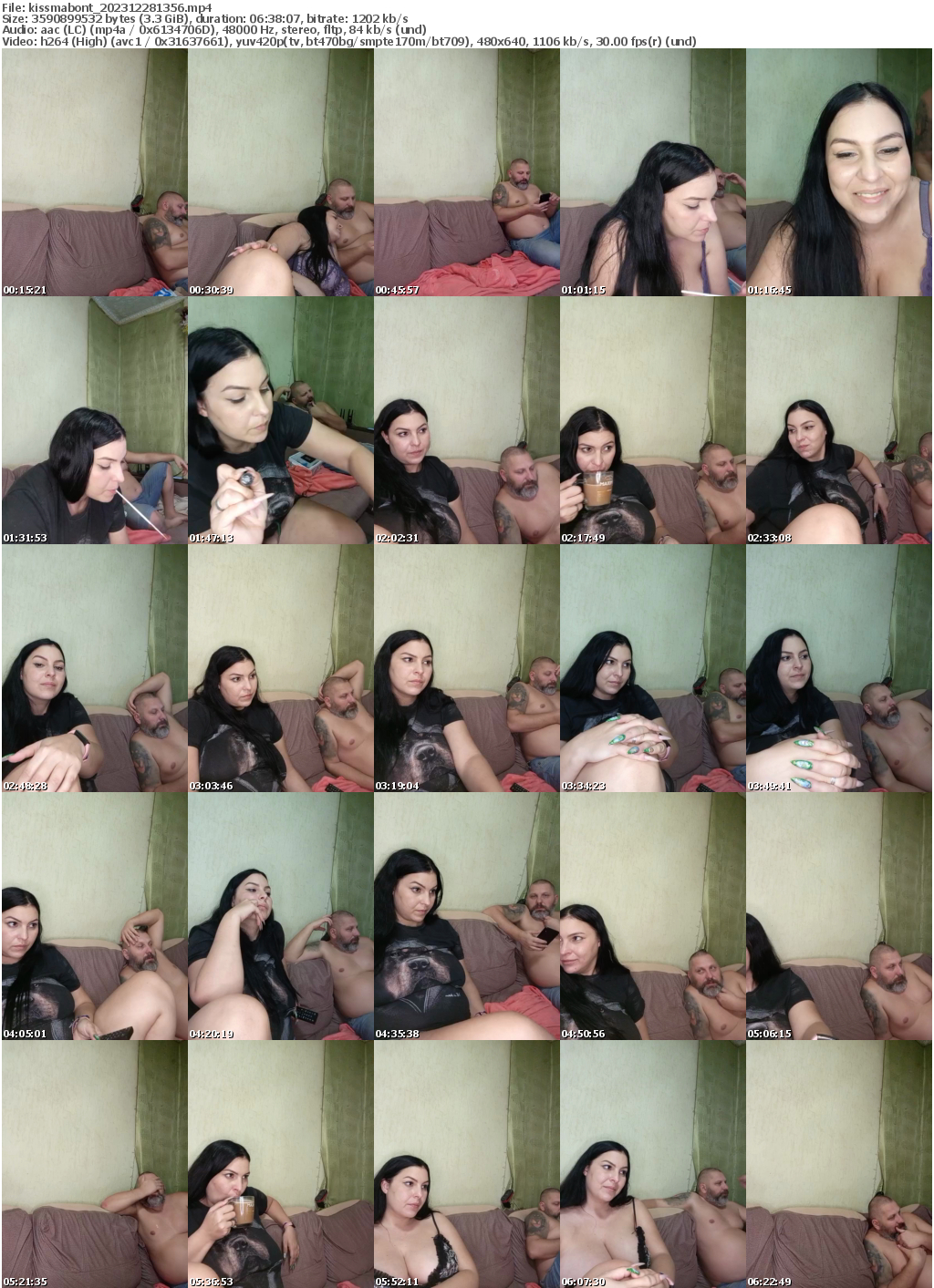 Preview thumb from kissmabont on 2023-12-28 @ bongacams