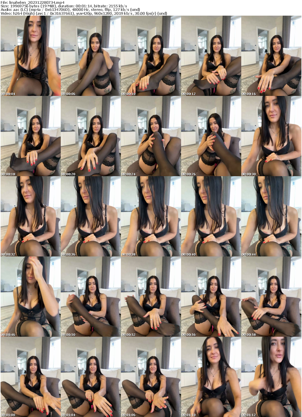 Preview thumb from linahelen on 2023-12-28 @ bongacams