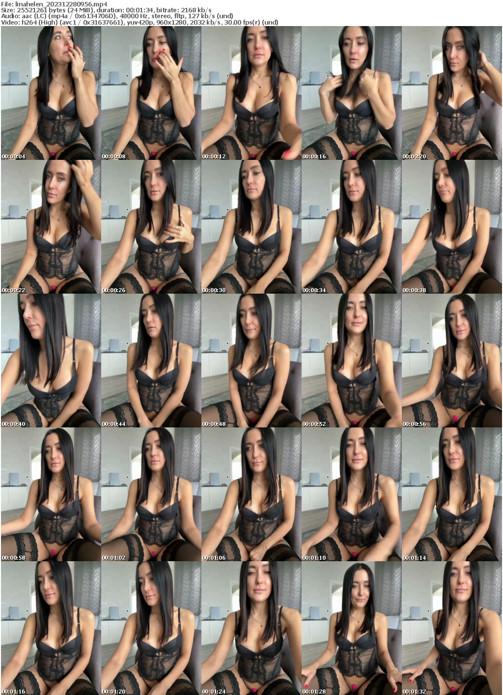 Preview thumb from linahelen on 2023-12-28 @ bongacams