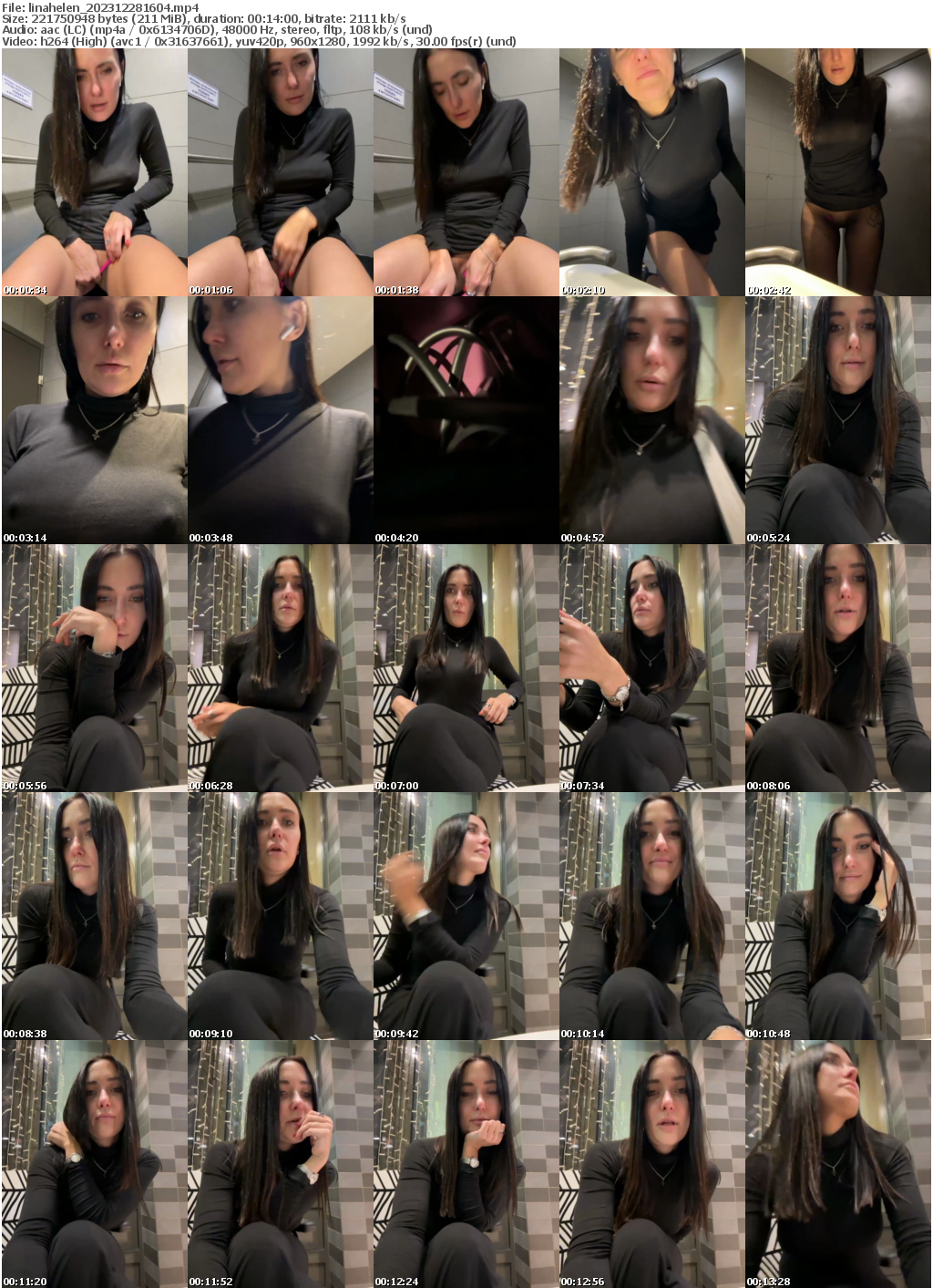 Preview thumb from linahelen on 2023-12-28 @ bongacams