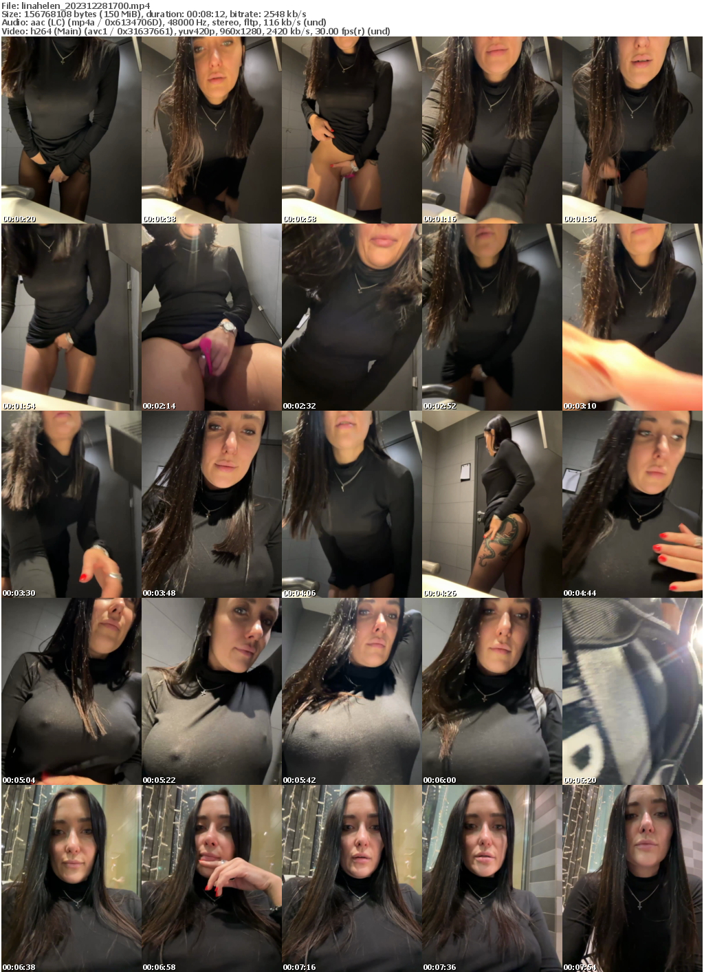 Preview thumb from linahelen on 2023-12-28 @ bongacams