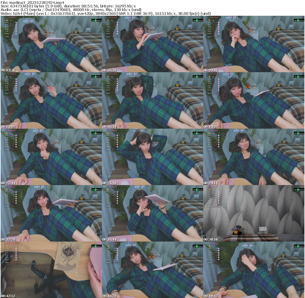 Preview thumb from madina3 on 2023-12-28 @ bongacams