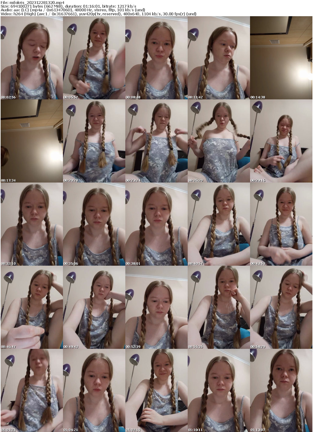 Preview thumb from milokris on 2023-12-28 @ bongacams