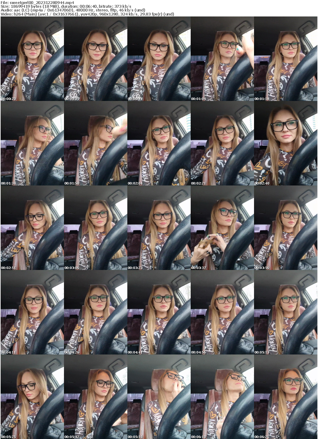 Preview thumb from sweetgerl00 on 2023-12-28 @ bongacams