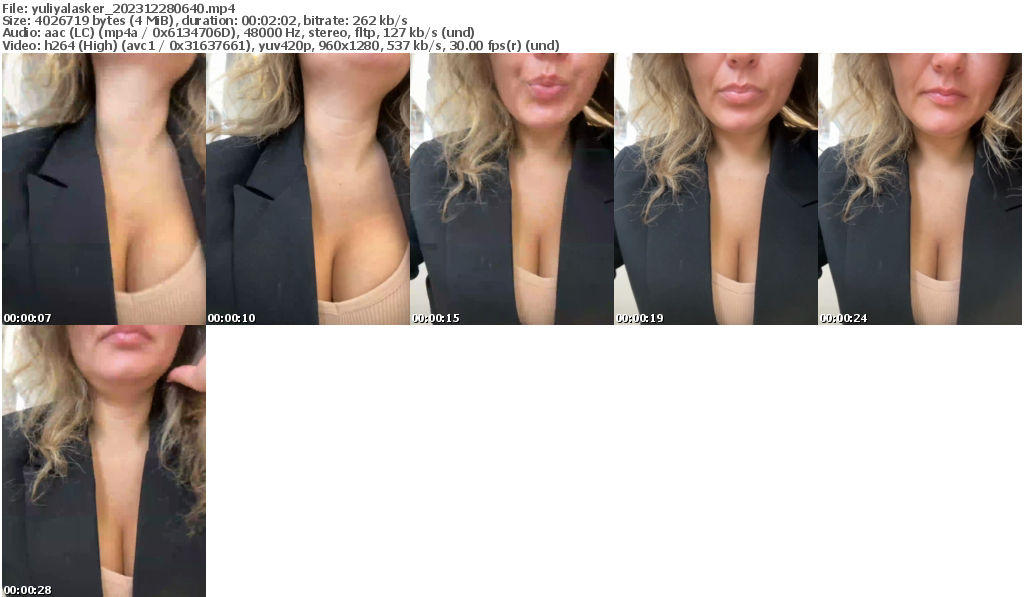 Preview thumb from yuliyalasker on 2023-12-28 @ bongacams