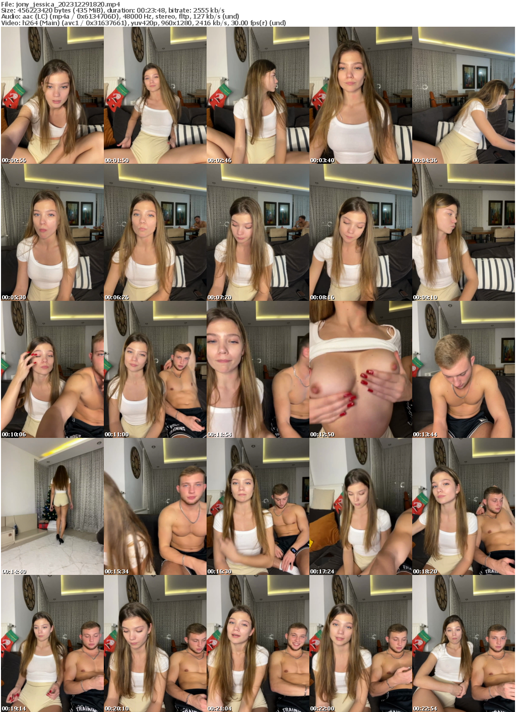 Preview thumb from jony_jessica on 2023-12-29 @ bongacams