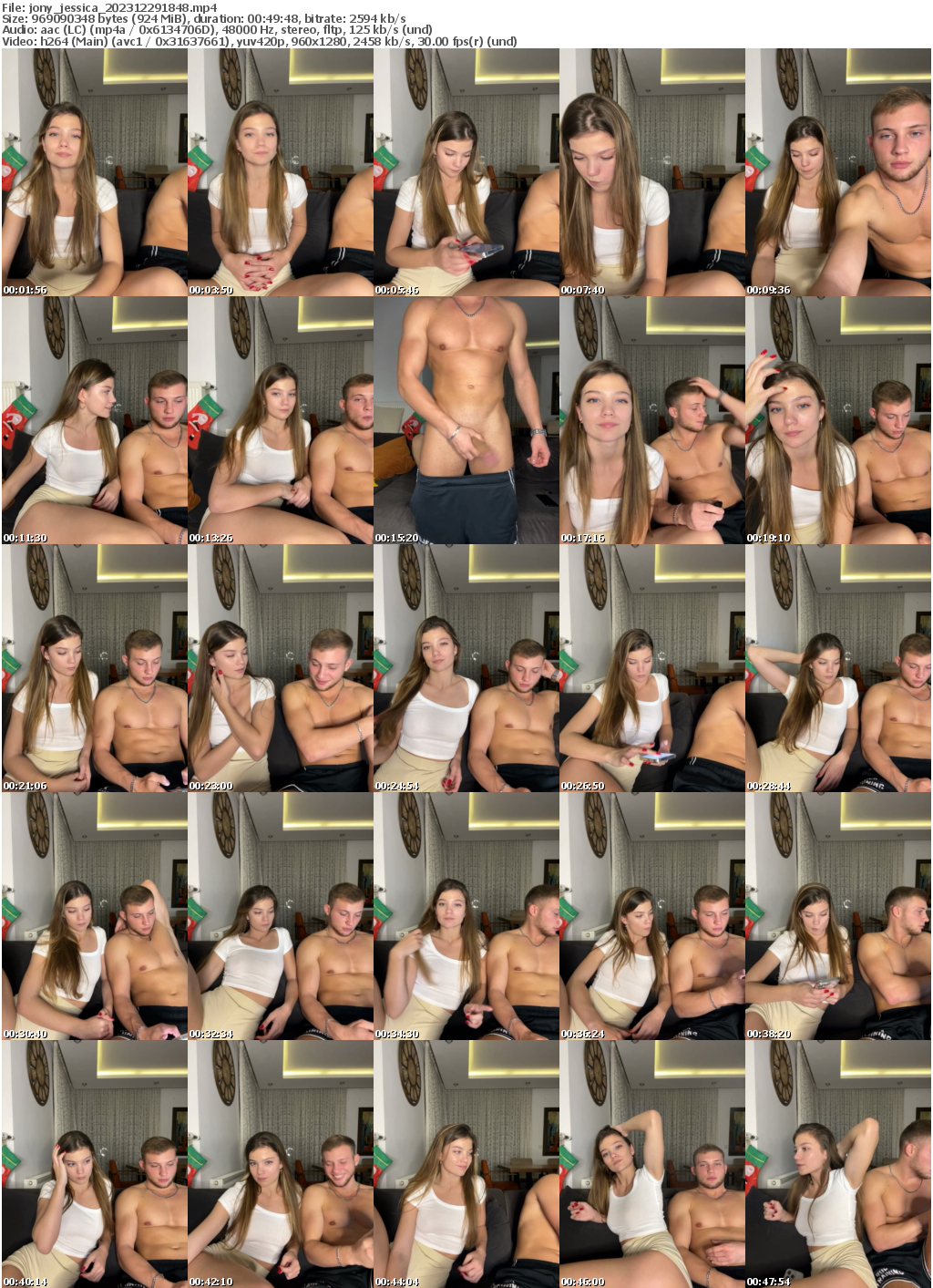 Preview thumb from jony_jessica on 2023-12-29 @ bongacams