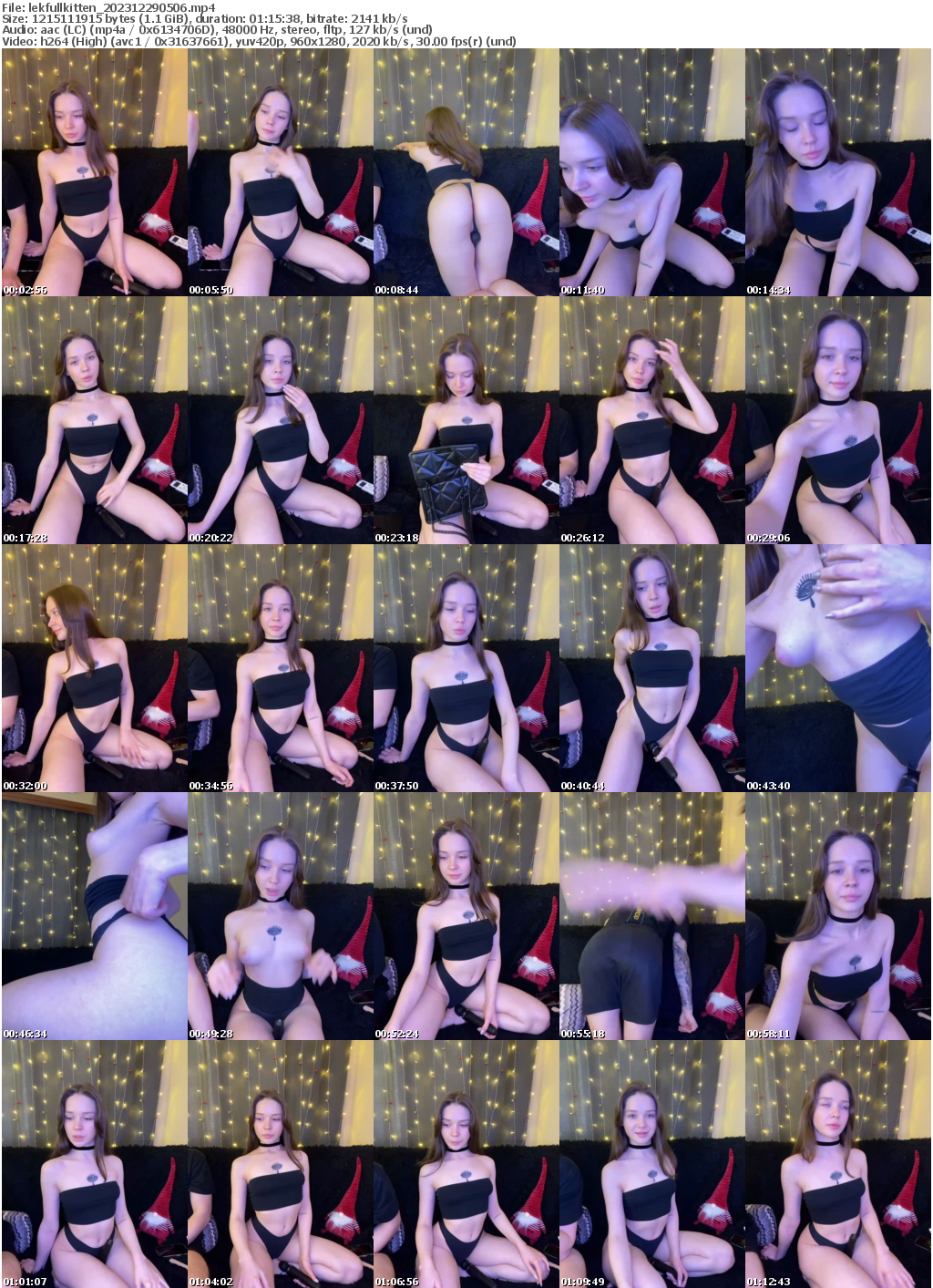 Preview thumb from lekfullkitten on 2023-12-29 @ bongacams