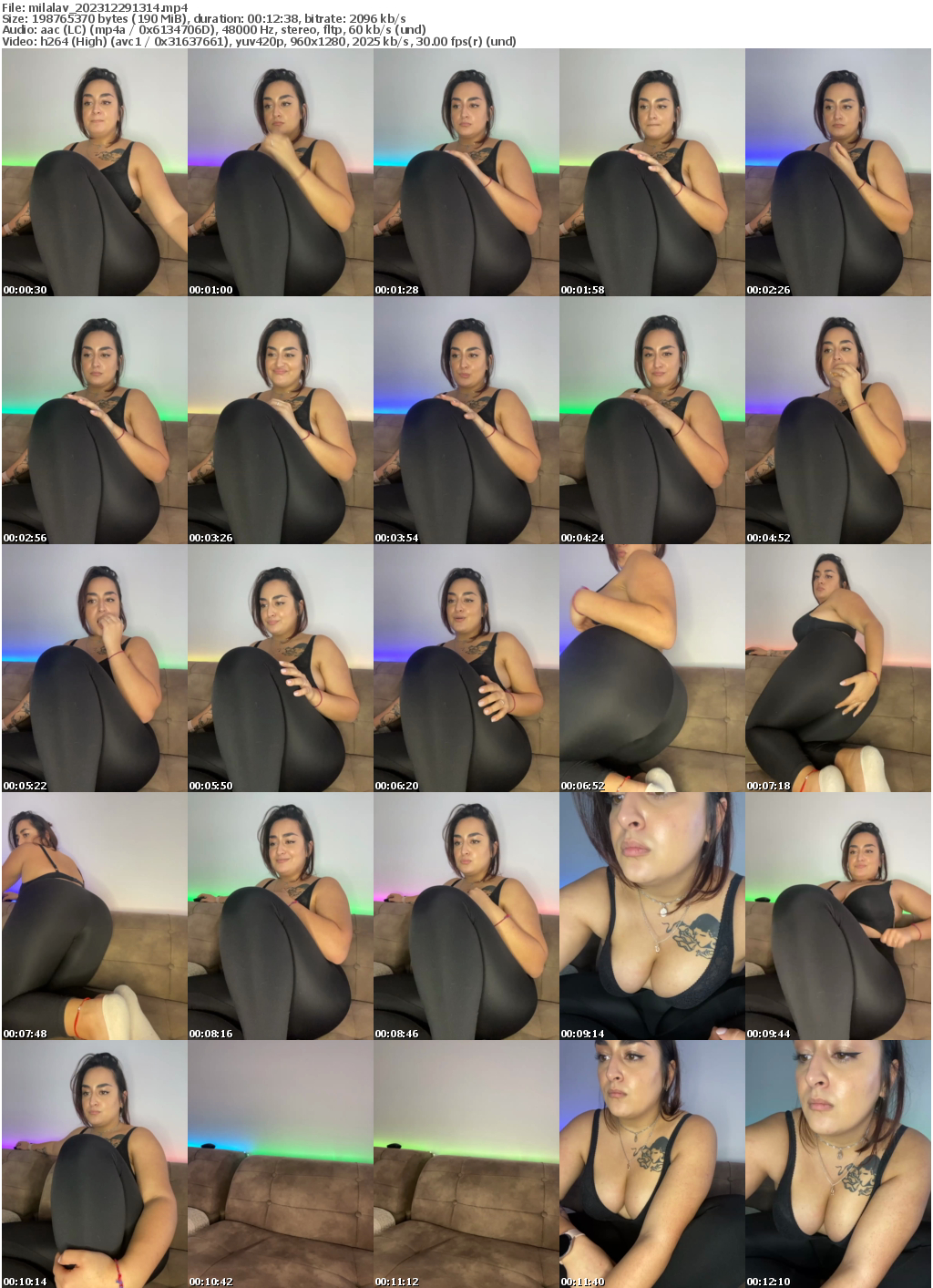 Preview thumb from milalav on 2023-12-29 @ bongacams