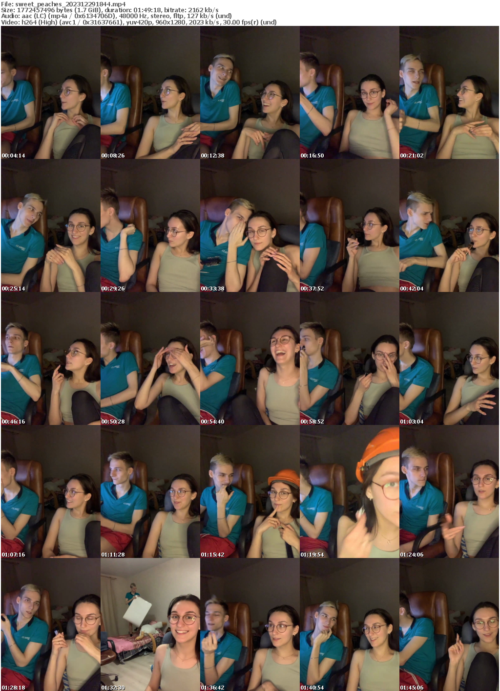 Preview thumb from sweet_peaches on 2023-12-29 @ bongacams