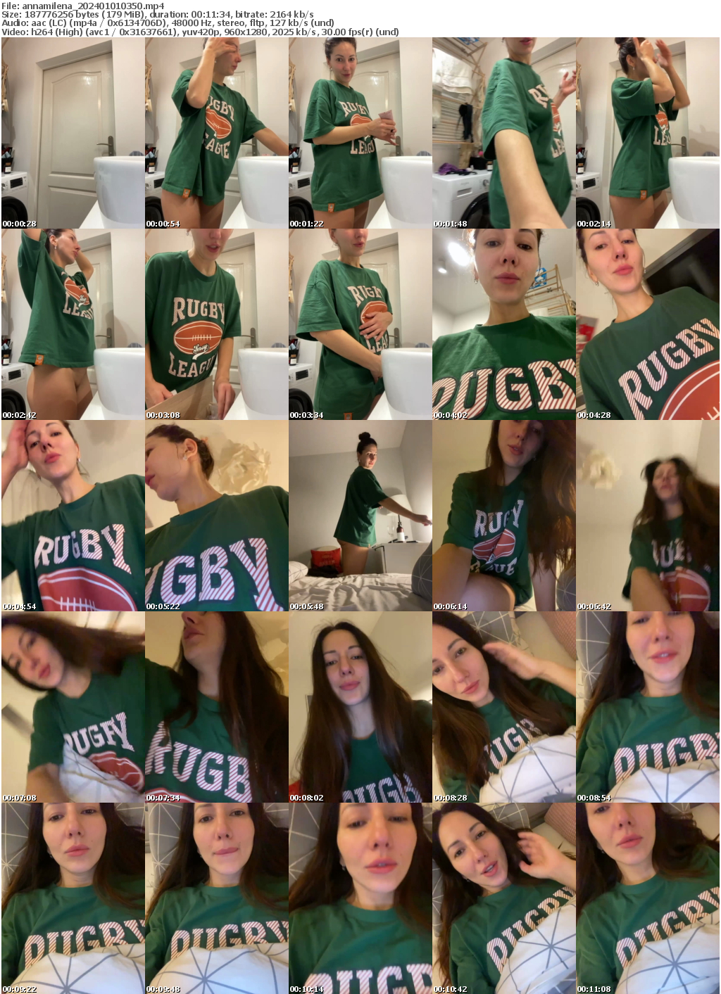 Preview thumb from annamilena on 2024-01-01 @ bongacams