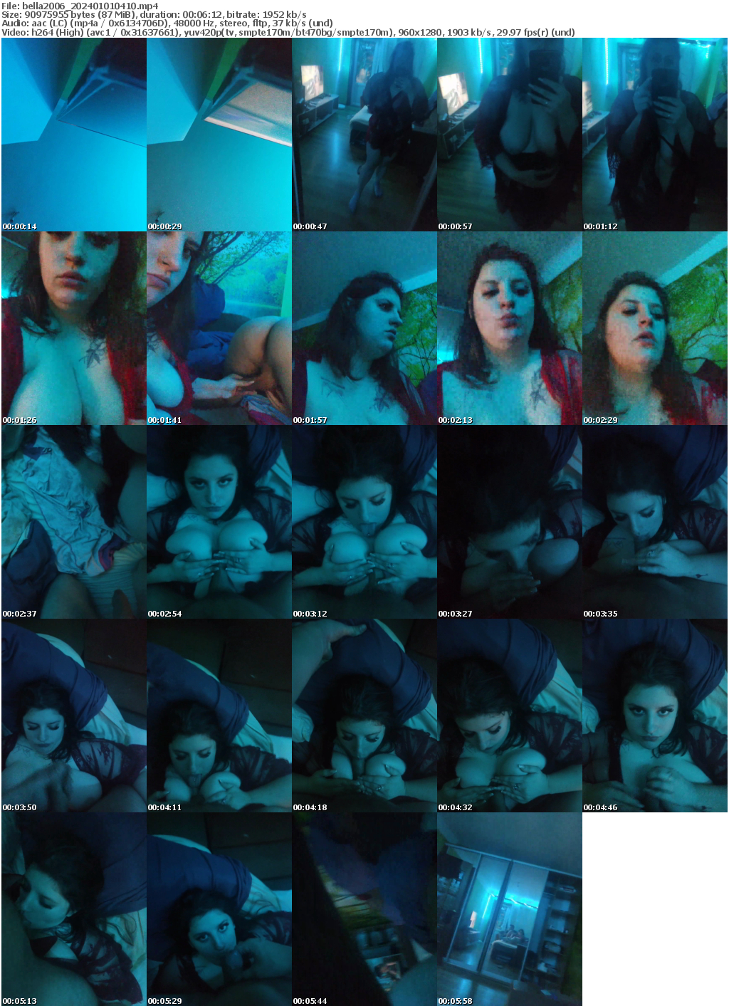 Preview thumb from bella2006 on 2024-01-01 @ bongacams