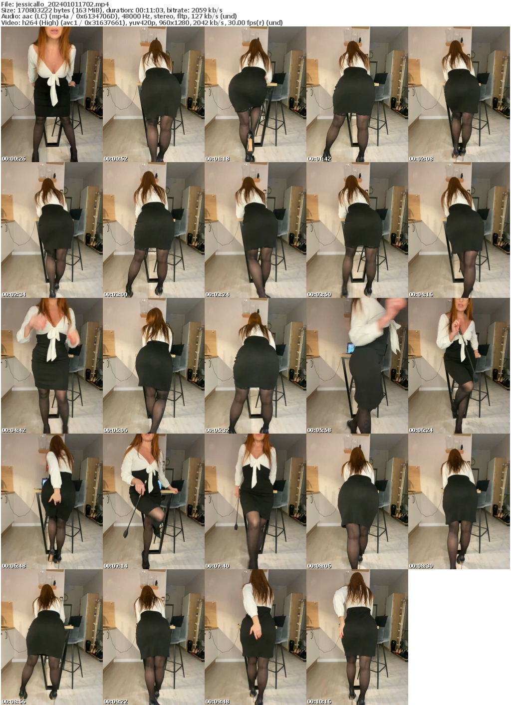 Preview thumb from jessicallo on 2024-01-01 @ bongacams