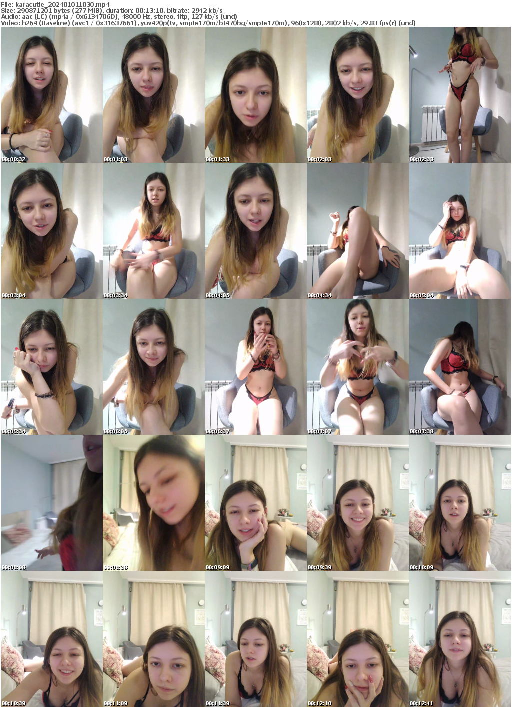 Preview thumb from karacutie on 2024-01-01 @ bongacams