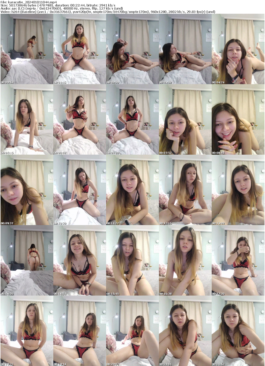 Preview thumb from karacutie on 2024-01-01 @ bongacams