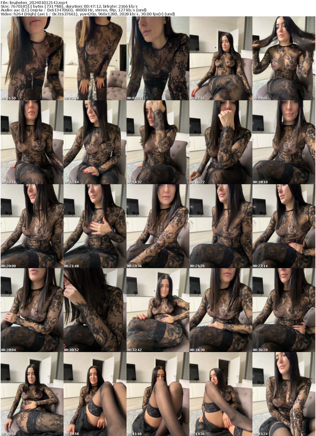 Preview thumb from linahelen on 2024-01-01 @ bongacams