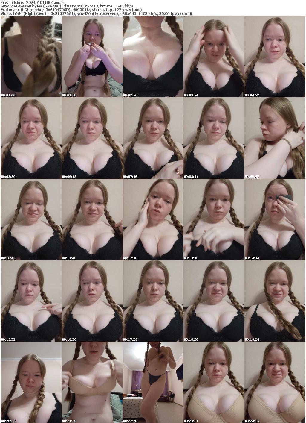 Preview thumb from milokris on 2024-01-01 @ bongacams