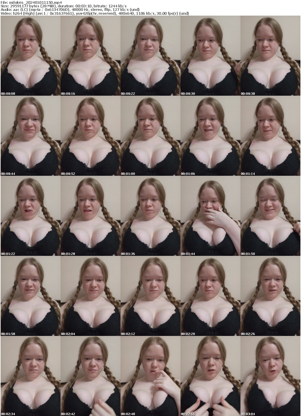 Preview thumb from milokris on 2024-01-01 @ bongacams