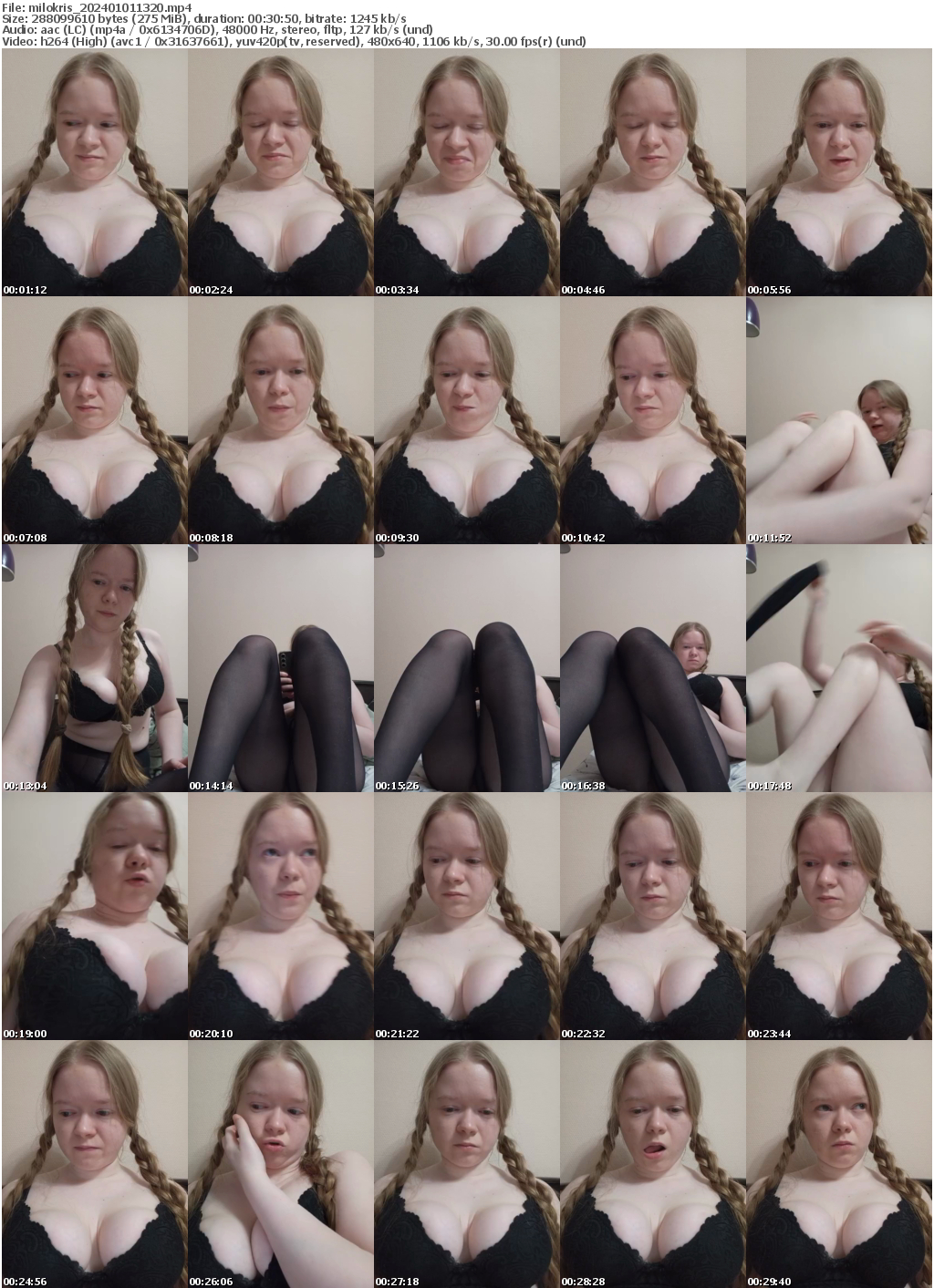 Preview thumb from milokris on 2024-01-01 @ bongacams